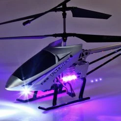 3.5CH 75cm Super Large Remote Control Drone Durable RC Helicopter 2300mAh Battery Type C - Silver 7 3.5CH 75cm Super Large Remote Control Drone Durable RC Helicopter 2300mAh Battery Type C - Silver -Wltoys Shop 3 5CH 75cm Super Large Remote Control Drone Type C Silver 519429 2