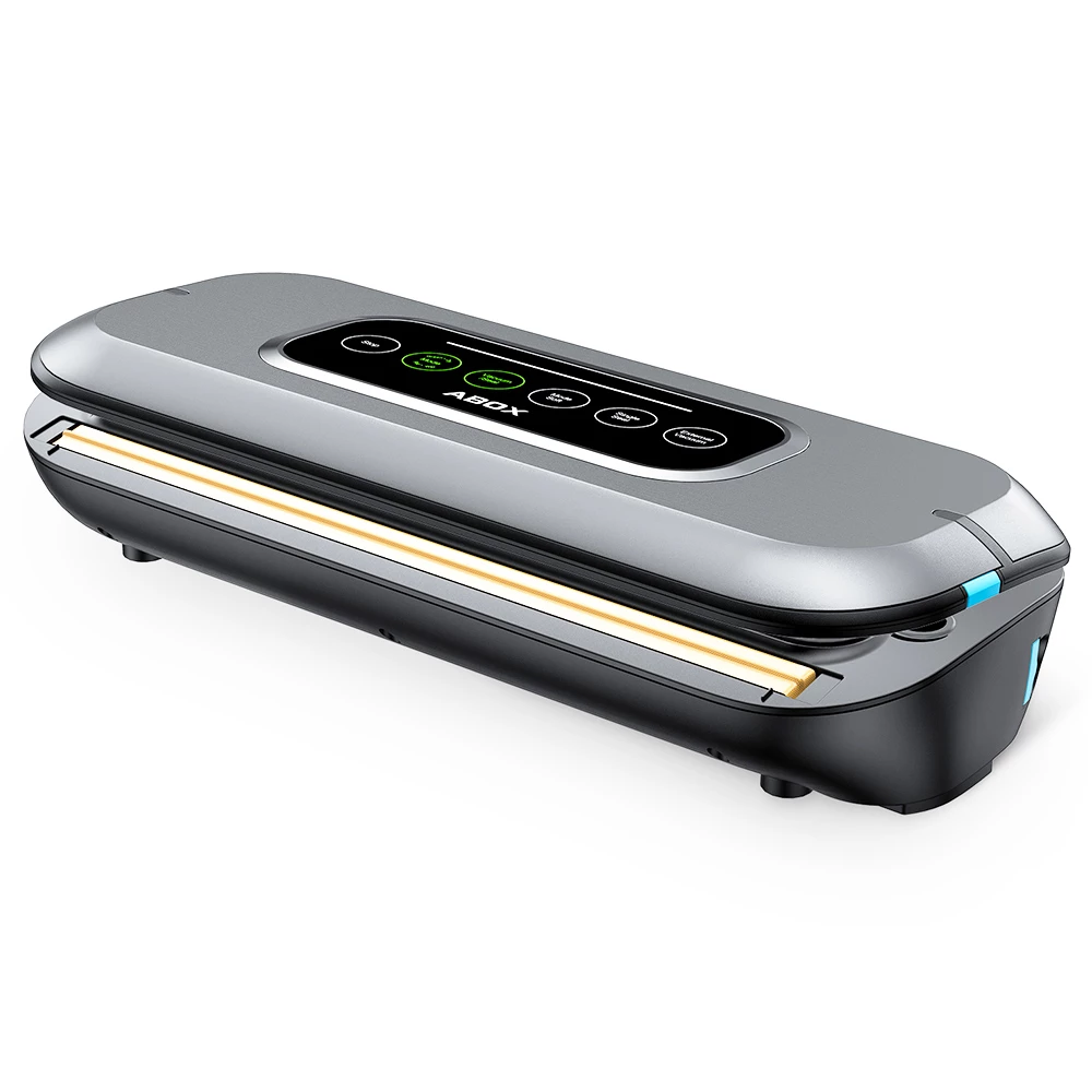 ABOX V66 Automatic Vacuum Sealer Machine 4 Adjustable Vacuum Modes Touch Screen - Black 4 ABOX V66 Automatic Vacuum Sealer Machine 4 Adjustable Vacuum Modes Touch Screen - Black - Image 2