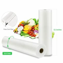 ABOX Vacuum Sealer Bag With Roll 11" X 197" Perfect For Store Fresh Or Frozen Food & Sous Vide Cooking 9 ABOX Vacuum Sealer Bag With Roll 11" X 197" Perfect For Store Fresh Or Frozen Food & Sous Vide Cooking -Wltoys Shop ABOX Vacuum Sealer bag with roll 11 496518 3