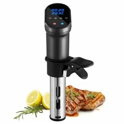BioloMix 1900 3rd Generation Sous Vide Cooker, 1200W Immersion Circulator Vacuum Heater, 4 Preset Recipe, Smart WiFi Control, Accurate Temperature