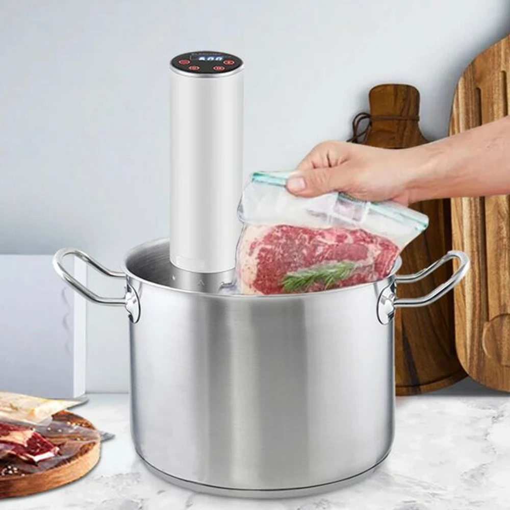 BioloMix ESV8080 Sous Vide Cooker Machine, Immersion Circulator Vacuum Slow Cooker Heater, IPX7 Waterproof, Accurate Temperature 4 BioloMix ESV8080 Sous Vide Cooker Machine, Immersion Circulator Vacuum Slow Cooker Heater, IPX7 Waterproof, Accurate Temperature - Image 2