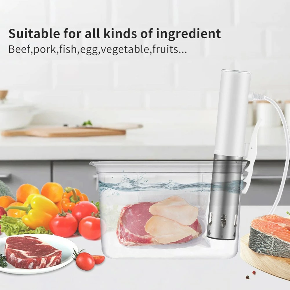 BioloMix ESV8080 Sous Vide Cooker Machine, Immersion Circulator Vacuum Slow Cooker Heater, IPX7 Waterproof, Accurate Temperature 6 BioloMix ESV8080 Sous Vide Cooker Machine, Immersion Circulator Vacuum Slow Cooker Heater, IPX7 Waterproof, Accurate Temperature - Image 4