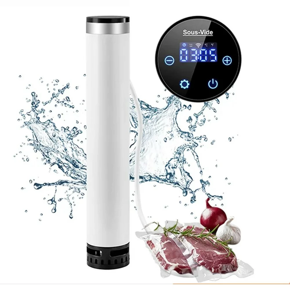 BioloMix SV-9001 Smart WiFi Sous Vide Cooker, Thermal Immersion Circulator, APP Control, IPX7 Waterproof, Touch Screen, Timer Control 4 BioloMix SV-9001 Smart WiFi Sous Vide Cooker, Thermal Immersion Circulator, APP Control, IPX7 Waterproof, Touch Screen, Timer Control - Image 2
