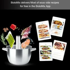 BioloMix SV-9001 Smart WiFi Sous Vide Cooker, Thermal Immersion Circulator, APP Control, IPX7 Waterproof, Touch Screen, Timer Control 11 BioloMix SV-9001 Smart WiFi Sous Vide Cooker, Thermal Immersion Circulator, APP Control, IPX7 Waterproof, Touch Screen, Timer Control -Wltoys Shop BioloMix SV 9001 Smart WiFi Sous Vide Cooker 519436 3