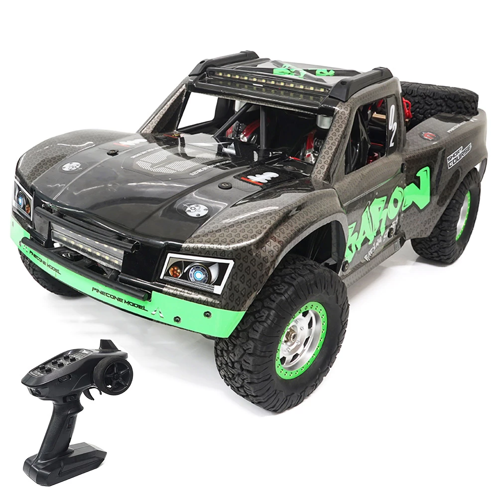 SG-1002 Brushless Desert Short Haul RC Truck With 3660-2600kV Non-Inductive Brushless Waterproof Motor - Greyish Green 3 SG-1002 Brushless Desert Short Haul RC Truck With 3660-2600kV Non-Inductive Brushless Waterproof Motor - Greyish Green