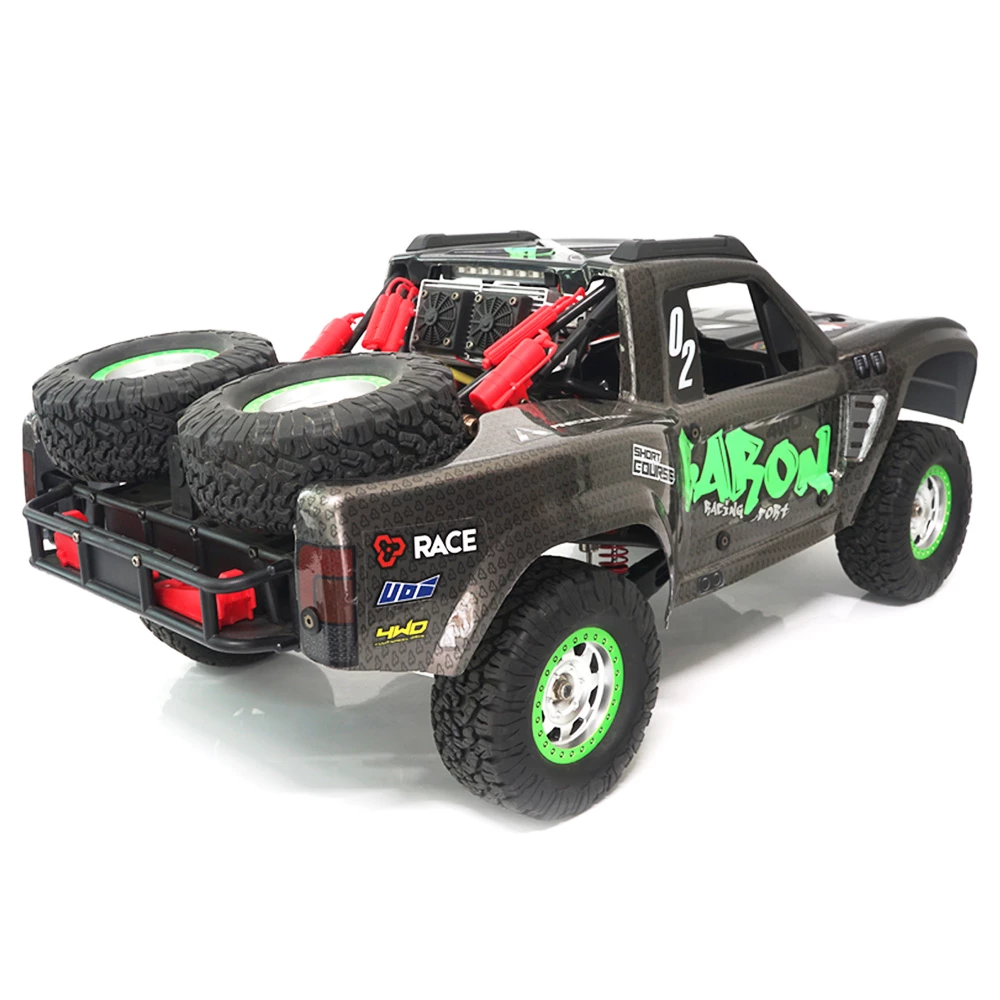 SG-1002 Brushless Desert Short Haul RC Truck With 3660-2600kV Non-Inductive Brushless Waterproof Motor - Greyish Green 4 SG-1002 Brushless Desert Short Haul RC Truck With 3660-2600kV Non-Inductive Brushless Waterproof Motor - Greyish Green - Image 2