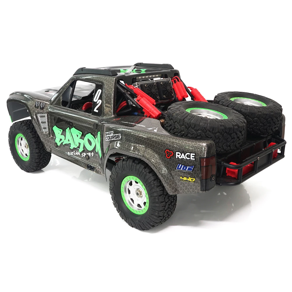 SG-1002 Brushless Desert Short Haul RC Truck With 3660-2600kV Non-Inductive Brushless Waterproof Motor - Greyish Green 5 SG-1002 Brushless Desert Short Haul RC Truck With 3660-2600kV Non-Inductive Brushless Waterproof Motor - Greyish Green - Image 3