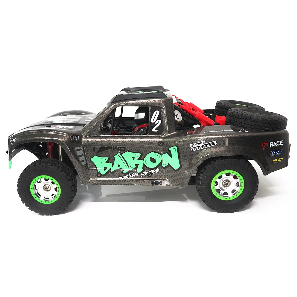 SG-1002 Brushless Desert Short Haul RC Truck With 3660-2600kV Non-Inductive Brushless Waterproof Motor - Greyish Green 6 SG-1002 Brushless Desert Short Haul RC Truck With 3660-2600kV Non-Inductive Brushless Waterproof Motor - Greyish Green - Image 4