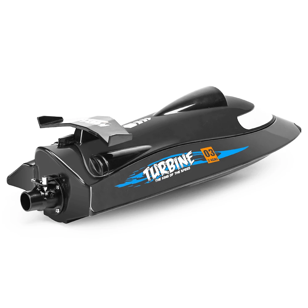Flytec V009 30KM High Speed RC Jet Boat With Self-righting Feature For Pool And Lakes - Black 6 Flytec V009 30KM High Speed RC Jet Boat With Self-righting Feature For Pool And Lakes - Black - Image 4