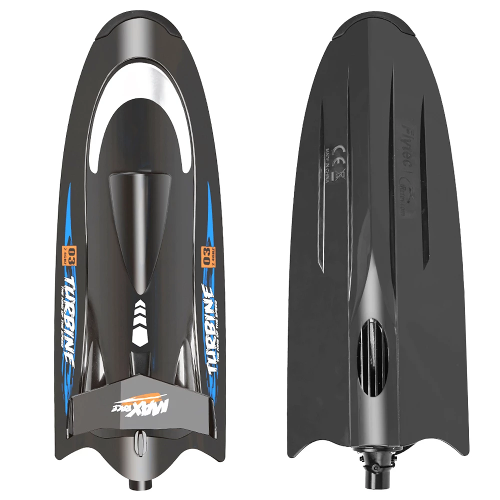 Flytec V009 30KM High Speed RC Jet Boat With Self-righting Feature For Pool And Lakes - Black 7 Flytec V009 30KM High Speed RC Jet Boat With Self-righting Feature For Pool And Lakes - Black - Image 5