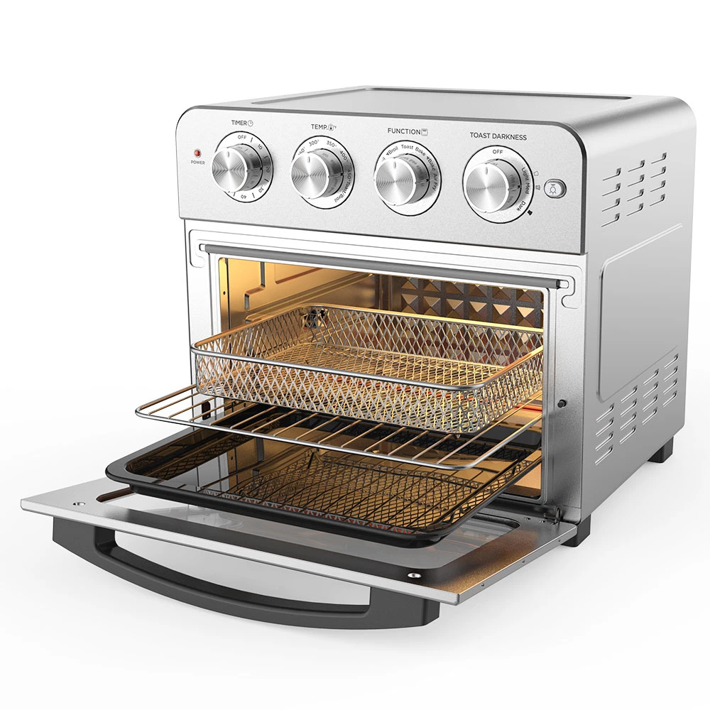 Geek Chef Air Fry Oven, Countertop Toaster Oven, 3-Rack Levels, 16 Preset Modes, Stainless Steel (24.5Qt 1700W) 5 Geek Chef Air Fry Oven, Countertop Toaster Oven, 3-Rack Levels, 16 Preset Modes, Stainless Steel (24.5Qt 1700W) - Image 3