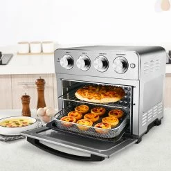 Geek Chef Air Fry Oven, Countertop Toaster Oven, 3-Rack Levels, 16 Preset Modes, Stainless Steel (24.5Qt 1700W) 11 Geek Chef Air Fry Oven, Countertop Toaster Oven, 3-Rack Levels, 16 Preset Modes, Stainless Steel (24.5Qt 1700W) -Wltoys Shop Geek Chef Air Fry Oven 501238 4