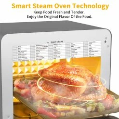 Geek Chef Steam Air Fryer Toast Oven Combo, 26 QT Steam Convection Oven Countertop 50 Cooking Presets 11 Geek Chef Steam Air Fryer Toast Oven Combo, 26 QT Steam Convection Oven Countertop 50 Cooking Presets -Wltoys Shop Geek Chef Steam Air Fryer Toast Oven Combo 501237 3
