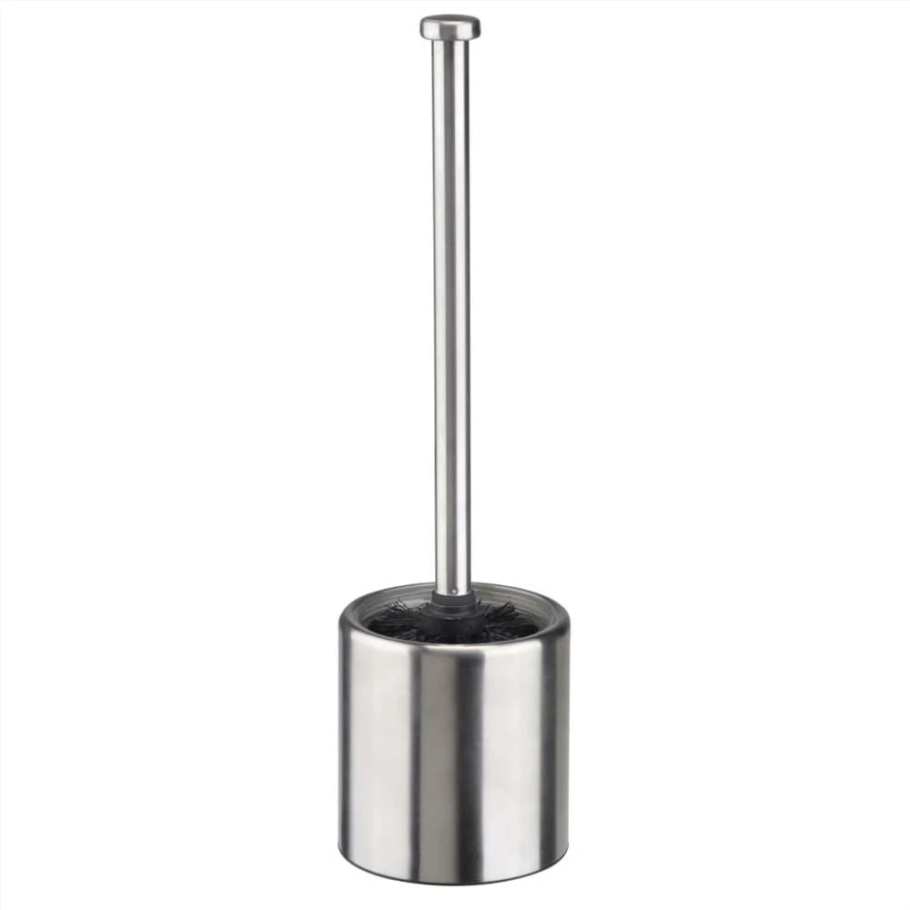HI Toilet Brush With Holder 10 Cm Stainless Steel 4 HI Toilet Brush With Holder 10 Cm Stainless Steel - Image 2