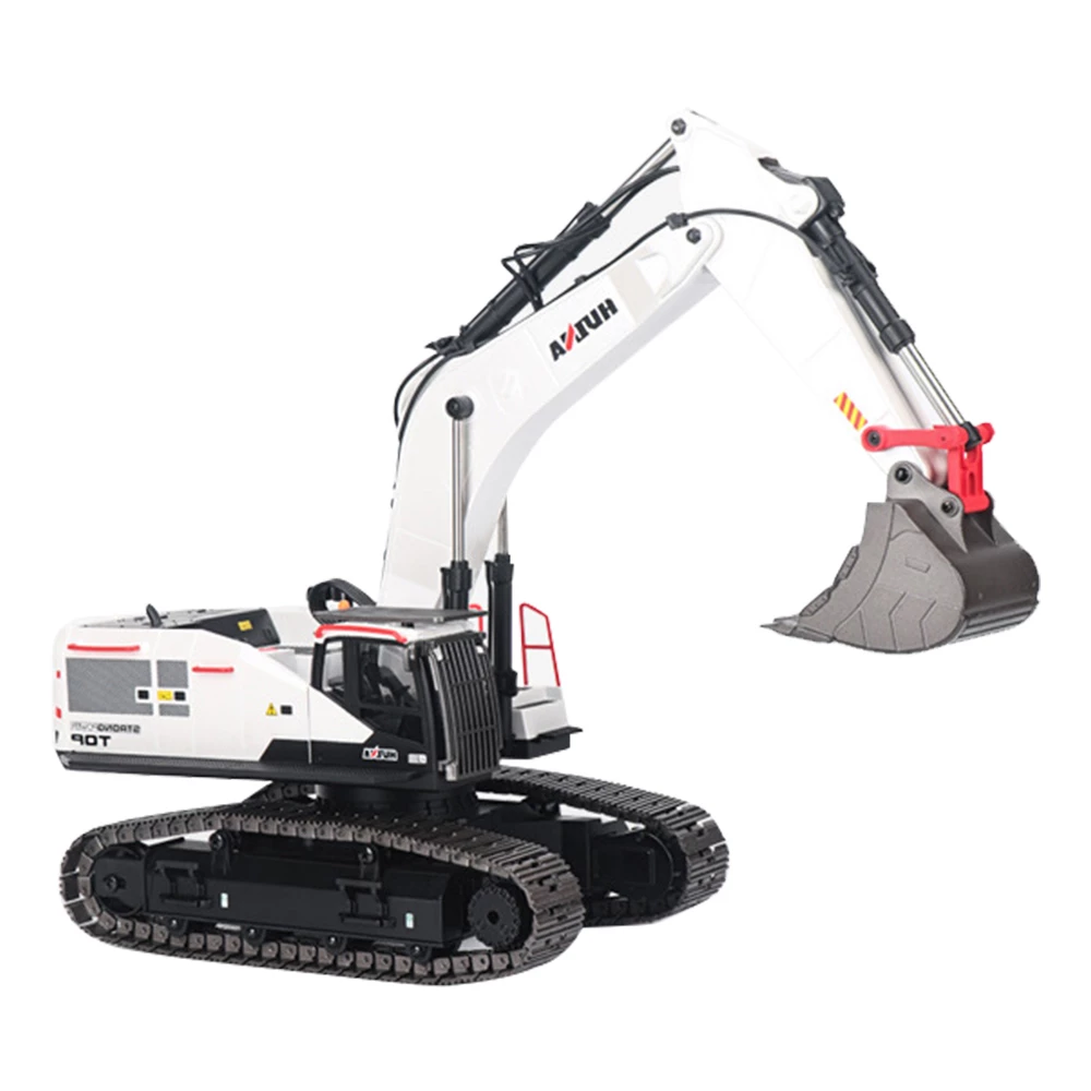 HUINA 1:14 Alloy Excavotor Model 22-Channel RC Toy For Boy - White