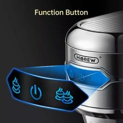 HiBREW H11 1450W Coffee Maker, 19 Bar Semi Automatic Espresso Machine, 1.1L Water Tank, ESE POD Powder Dual Use, Hot Water -Wltoys Shop HiBREW H11 1450W Coffee Maker 518160 3