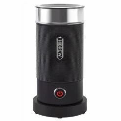 HiBREW M1A 450W Milk Frother Foaming Machine, Chocolate Mixer Cold/Hot Latte Cappuccino, Fully Auto Milk Warmer - Black