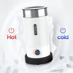 HiBREW M1A 450W Milk Frother Foaming Machine, Chocolate Mixer Cold/Hot Latte Cappuccino, Fully Auto Milk Warmer - White 10 HiBREW M1A 450W Milk Frother Foaming Machine, Chocolate Mixer Cold/Hot Latte Cappuccino, Fully Auto Milk Warmer - White -Wltoys Shop HiBREW M1A 450W Milk Frother Foaming Machine White 508966 2