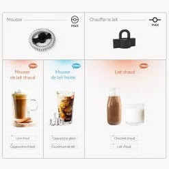 HiBREW M2A 500W Milk Frother Foaming Machine, Cold/Hot Latte Cappuccino, 2 Whisks, Fully Automatic Milk Warmer 11 HiBREW M2A 500W Milk Frother Foaming Machine, Cold/Hot Latte Cappuccino, 2 Whisks, Fully Automatic Milk Warmer -Wltoys Shop HiBREW M2A 500W Milk Frother Foaming Machine 508854 3
