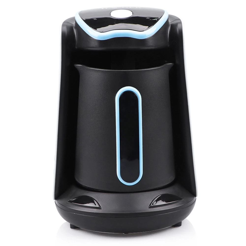 Household 600W Automatic Turkish Coffee Boiler, Cordless Electric Coffee Pot, Portable Travel Coffee Maker - Blue
