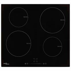 Induction Hob With 4 Burners Touch Control Glass 7000 W