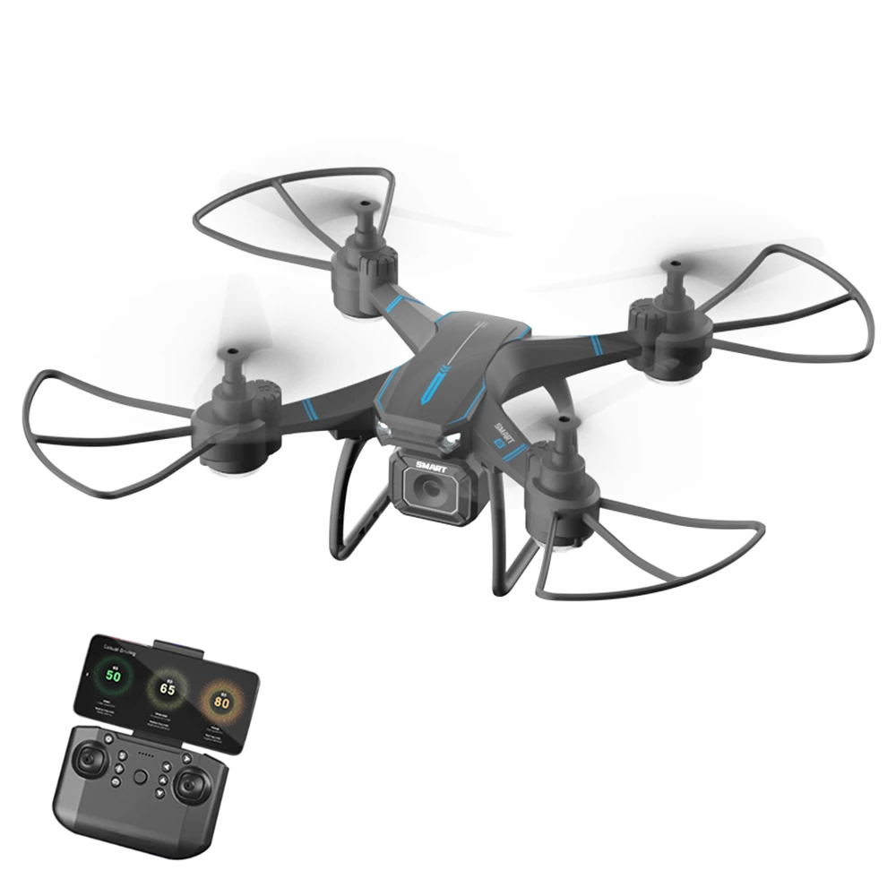 JJRC H105 2.4G RC Drone With Camera Airborne Gyro Rotation Quadcopter RTF 3 Advanced Training Mode For Beginner - Blue 1 Battery 3 JJRC H105 2.4G RC Drone With Camera Airborne Gyro Rotation Quadcopter RTF 3 Advanced Training Mode For Beginner - Blue 1 Battery