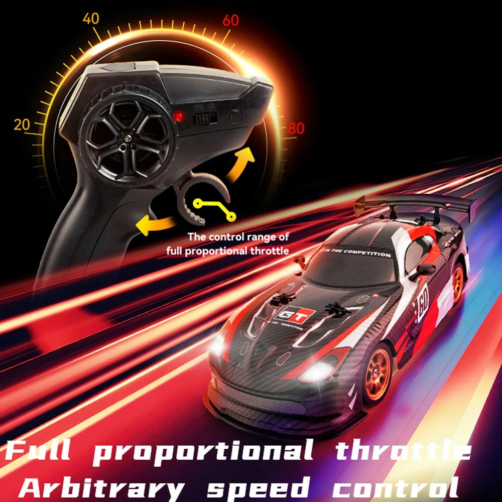 JJRC Q116 1/16 2.4G 4WD Drift RC Car Vehicle Model Toy Full Proportional Control - Black 7 JJRC Q116 1/16 2.4G 4WD Drift RC Car Vehicle Model Toy Full Proportional Control - Black - Image 5