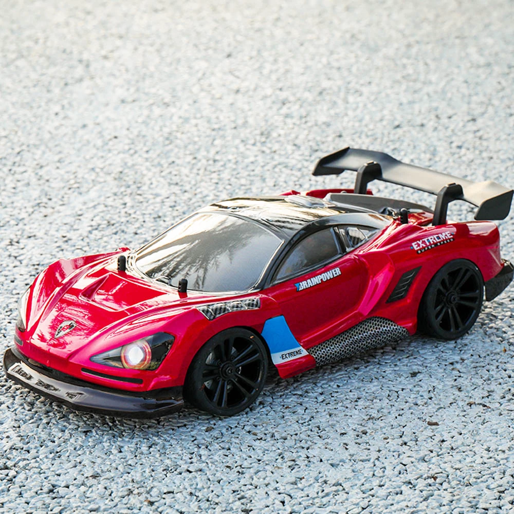 JJRC Q117 F 1:16 2.4G 4WD 35KM/H Drift Car Full Proportional Control With Angle Head Light - Red 6 JJRC Q117 F 1:16 2.4G 4WD 35KM/H Drift Car Full Proportional Control With Angle Head Light - Red - Image 4
