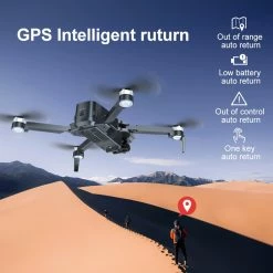 JJRC X20 6K GPS 5G WIFI FPV Brushless RC Drone With 3-Axis Gimbal Dual Camera 27mins Flight Time RTF - Two Batteries -Wltoys Shop JJRC X20 6K GPS RC Drone RTF Two Batteries 471544 2