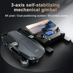 JJRC X20 6K GPS 5G WIFI FPV Brushless RC Drone With 3-Axis Gimbal Dual Camera 27mins Flight Time RTF - Two Batteries -Wltoys Shop JJRC X20 6K GPS RC Drone RTF Two Batteries 471544 3