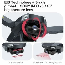 JJRC X20 6K GPS 5G WIFI FPV Brushless RC Drone With 3-Axis Gimbal Dual Camera 27mins Flight Time RTF - Two Batteries -Wltoys Shop JJRC X20 6K GPS RC Drone RTF Two Batteries 471544 4