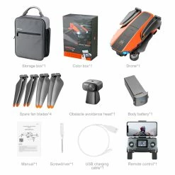 JJRC X22 GPS 5G WiFi FPV 6K ESC Camera 3-Axis Gimbal Brushless RC Drone Obstacle Avoidance 33mins Flight Time - 3 Batteries -Wltoys Shop JJRC X22 1080P 3 Axis Gimbal GPS RC Drone Three Batteries 502443 4 1