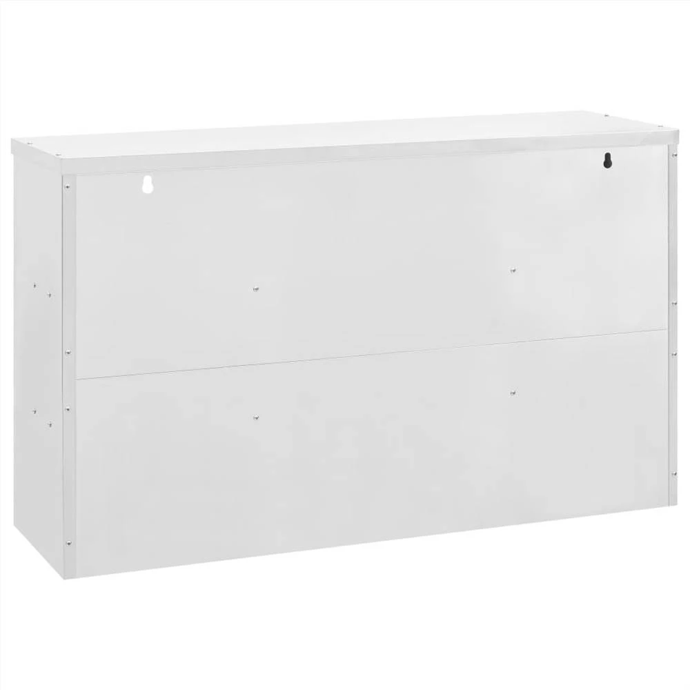 Kitchen Wall Cabinet 120x40x75 Cm Stainless Steel 8 Kitchen Wall Cabinet 120x40x75 Cm Stainless Steel - Image 6