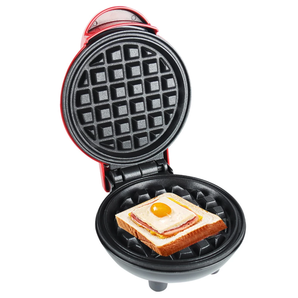 Mini Electric Waffles Maker Bubble Egg Cake Oven Breakfast Waffle Machine