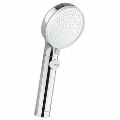OPPLE Pressurized Handheld Shower Set Punch-Free Adsorption Three-speed Mode Adjustable Automatic Charging One-click STOP Button - Silver