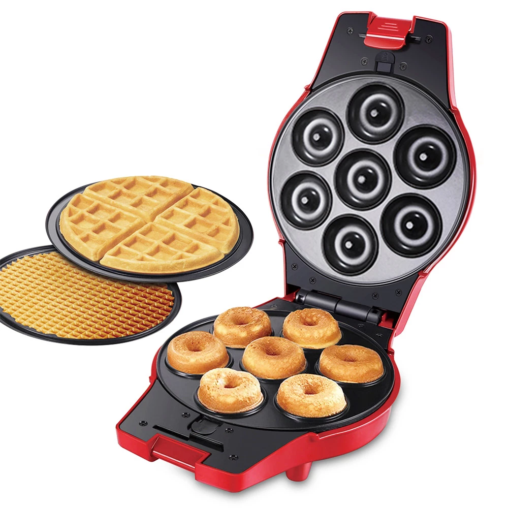 Sonifer SF6083 1000W Electric Waffle Maker, 3-in-1 Waffle Donuts Omelet Plates, Non-stick Coating Breakfast Machine 3 Sonifer SF6083 1000W Electric Waffle Maker, 3-in-1 Waffle Donuts Omelet Plates, Non-stick Coating Breakfast Machine