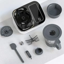 TOKIT Omni Cook Automatic Cooking Robot Household Smart Chief Machine 1700W 2.2L Capacity 21 Functions Lampblack Free Cloud Recipes - EU Plug 13 TOKIT Omni Cook Automatic Cooking Robot Household Smart Chief Machine 1700W 2.2L Capacity 21 Functions Lampblack Free Cloud Recipes - EU Plug -Wltoys Shop TOKIT Omni Cook 1700W 2 2L Automatic Cooking Robot EU Plug 515214 5