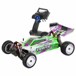 WLtoys 104002 1/10 2.4G 4WD RC Car Off-road Brushless Motor Max Speed 60km/h - Two Batteries