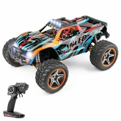 Wltoys 104009 RC Car Brushed Motor 1/10 Remote Control Off-Road Drift Car 45KM/H High Speed Children Toys - 2 Batteries