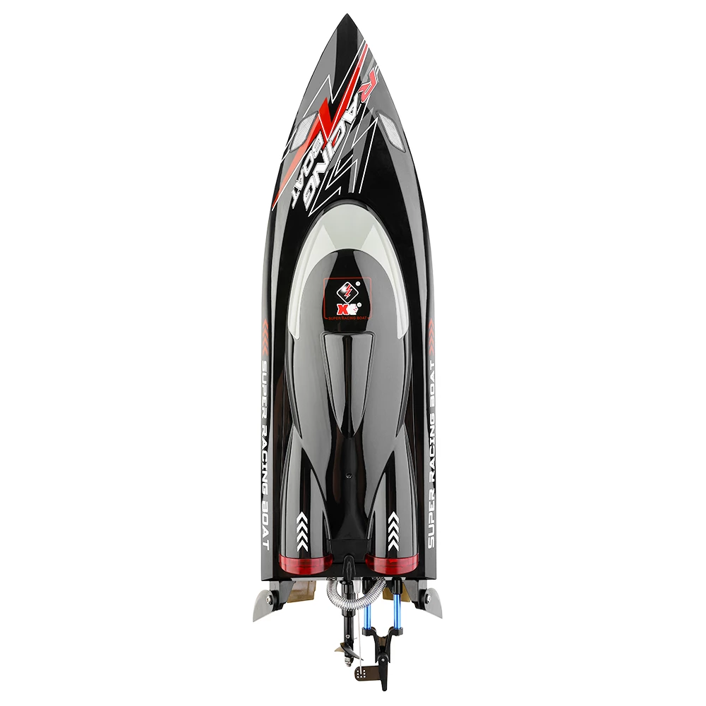 WLtoys WL916 High Speed 2.4G RC Boat Brushless Motor Racing Boat 60km/h Ship Toys For Kids Black - Three Batteries - Image 3