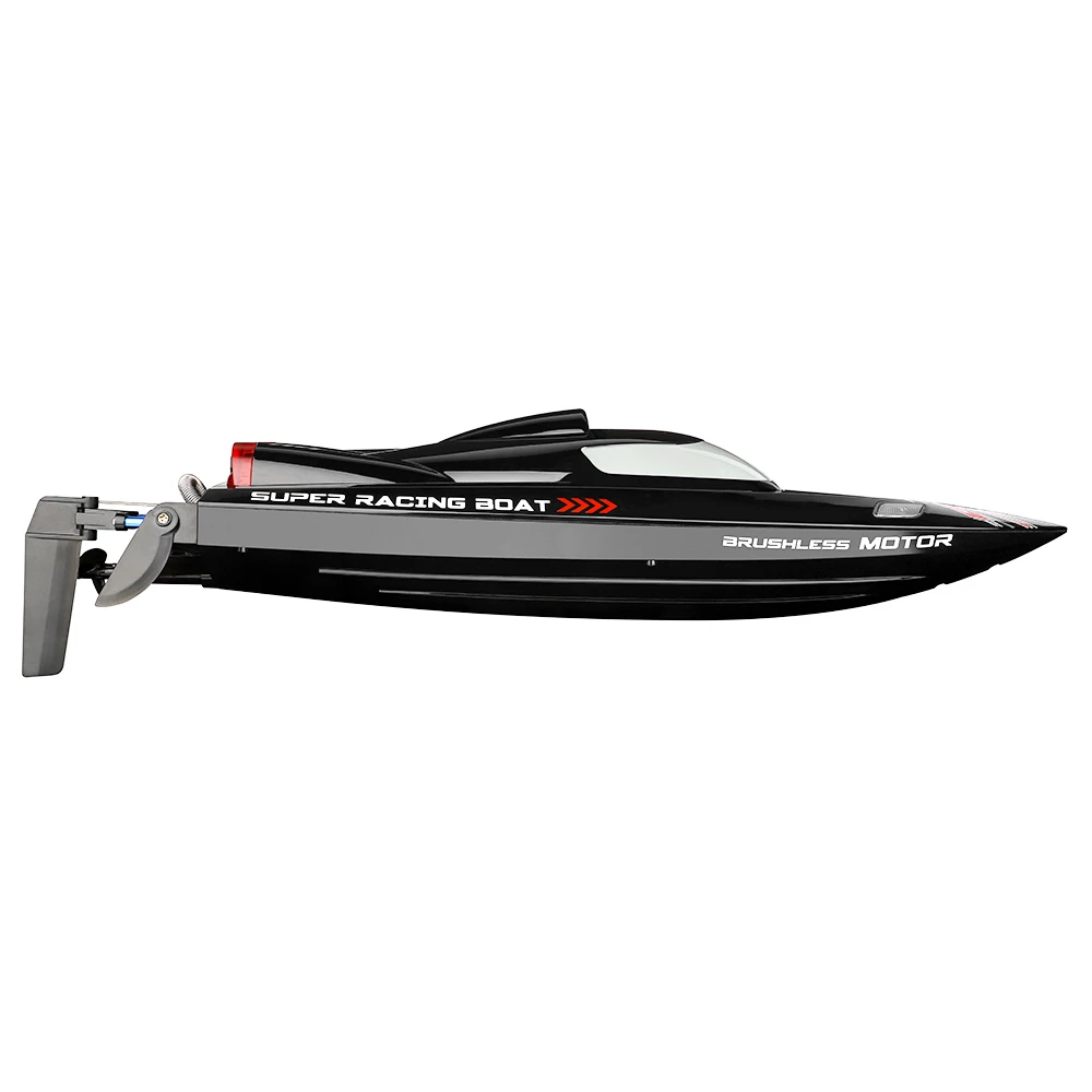 WLtoys WL916 High Speed 2.4G RC Boat Brushless Motor Racing Boat 60km/h Ship Toys For Kids Black - Three Batteries - Image 6