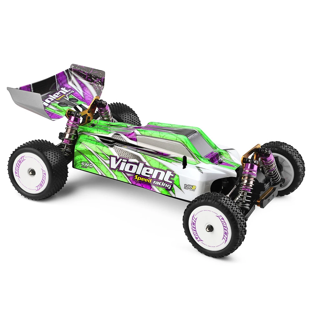 Wltoys 104002 1/10 2.4G 4WD RC Car Off-road Brushless Motor Max Speed 60km/h - One Battery 6 Wltoys 104002 1/10 2.4G 4WD RC Car Off-road Brushless Motor Max Speed 60km/h - One Battery - Image 4