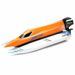 Wltoys WL915-A 2.4G Brushless RC Boat 45km/h High Speed F1 Vehicle Toys - Yellow