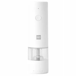 Xiaomi Youpin Huohou Electric Automatic Mill Pepper And Salt Grinder Charger Version & Ceramic Grinding Core - White