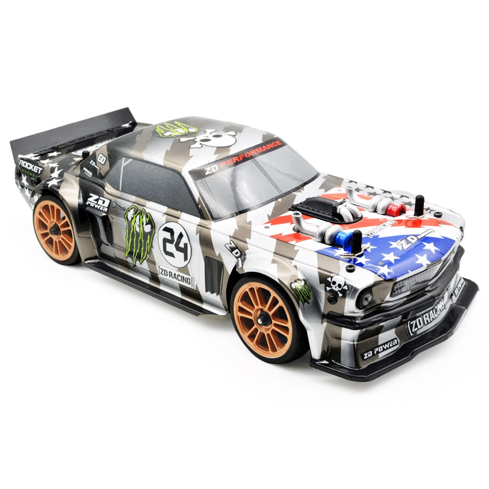ZD Racing EX16 02 RTR Racing Car 1/16 2.4G 4WD Fast Brushless Tourning Vehicles On Road Drift Models - Image 2