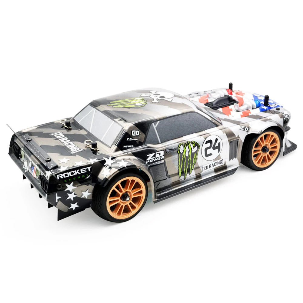ZD Racing EX16 02 RTR Racing Car 1/16 2.4G 4WD Fast Brushless Tourning Vehicles On Road Drift Models - Image 3