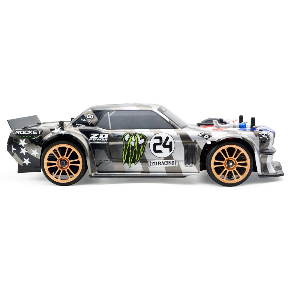 ZD Racing EX16 02 RTR Racing Car 1/16 2.4G 4WD Fast Brushless Tourning Vehicles On Road Drift Models - Image 5