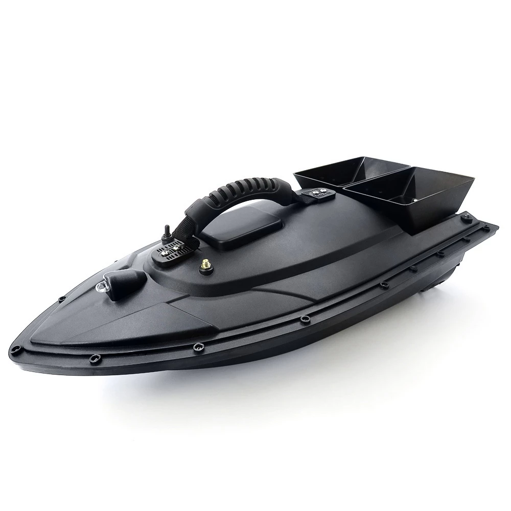 Flytec 2011-5 Intelligent Fishing Bait RC Boat With Double Motors 500M RC Distance 1.5KG Loading LED Light - Black 3 Flytec 2011-5 Intelligent Fishing Bait RC Boat With Double Motors 500M RC Distance 1.5KG Loading LED Light - Black