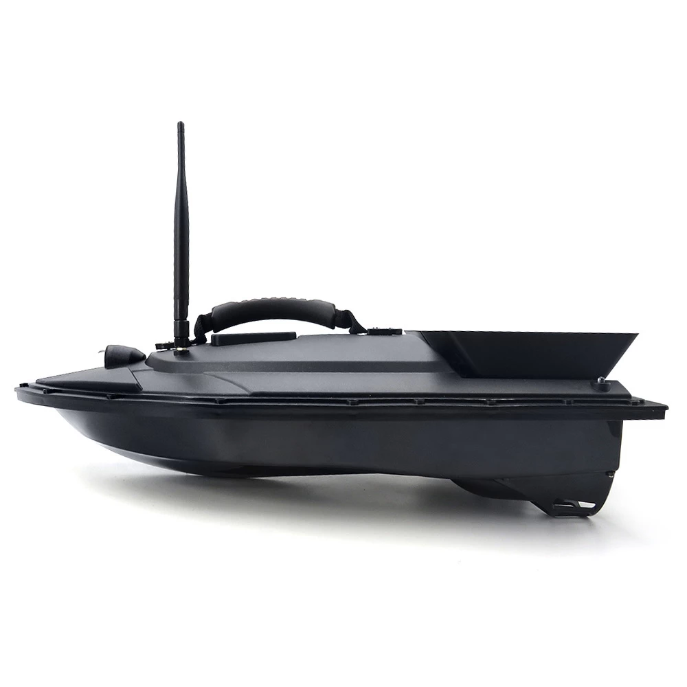Flytec 2011-5 Intelligent Fishing Bait RC Boat With Double Motors 500M RC Distance 1.5KG Loading LED Light - Black 4 Flytec 2011-5 Intelligent Fishing Bait RC Boat With Double Motors 500M RC Distance 1.5KG Loading LED Light - Black - Image 2