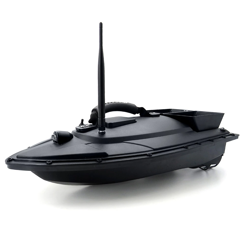 Flytec 2011-5 Intelligent Fishing Bait RC Boat With Double Motors 500M RC Distance 1.5KG Loading LED Light - Black 6 Flytec 2011-5 Intelligent Fishing Bait RC Boat With Double Motors 500M RC Distance 1.5KG Loading LED Light - Black - Image 4